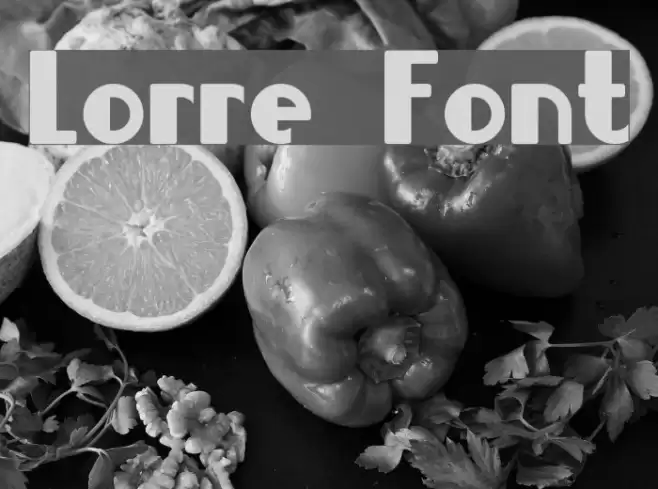 Lorre Font examples
