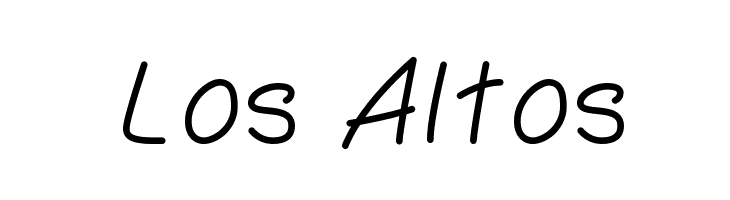 Los Altos  नि: शुल्क फ़ॉन्ट्स डाउनलोड