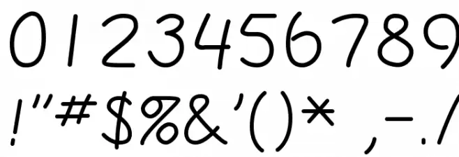 Los Altos Font OTHER CHARS