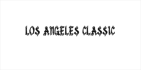Los Angeles Classic Logo