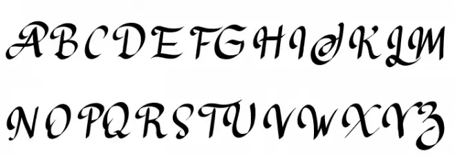 Los Angeles Font OTHER CHARS