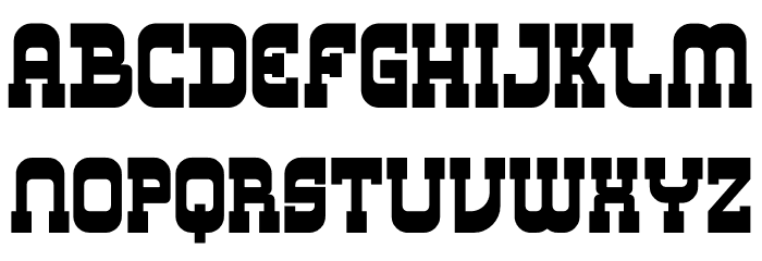 Los Banditos Serif Font LOWERCASE