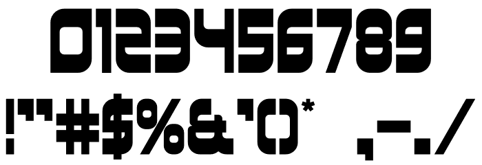 Los Banditos Font OTHER CHARS