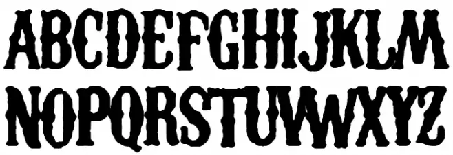 Los Chapters Шрифта строчной