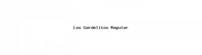 Los Gardelitos Regular خط