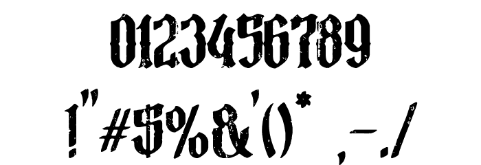 Los Guripas Font OTHER CHARS
