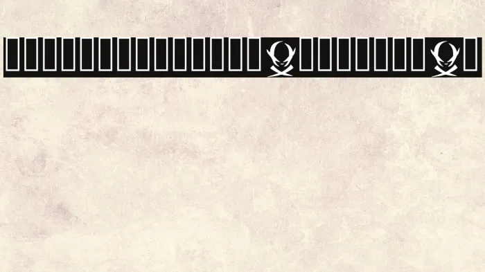 Los Piojos Dingbats Regular Example 2