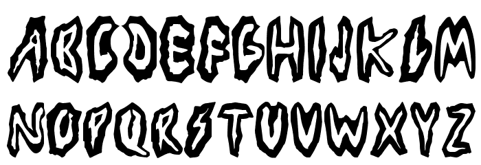 Los Piojos Font LOWERCASE