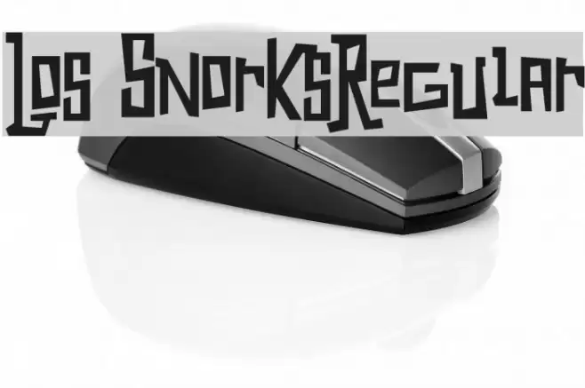 Los SnorksRegular Font examples