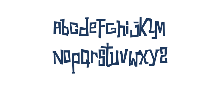 Los SnorksRegular Lowercase