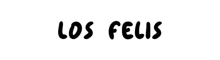 Los felis  免费字体下载