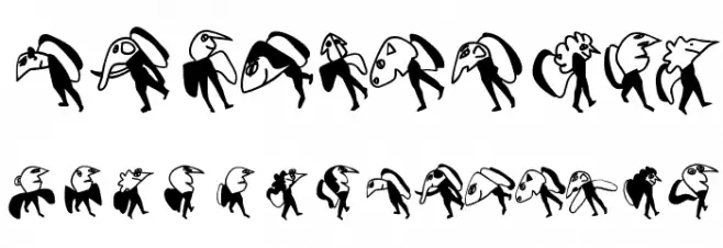 LosAngeles-Bold Font OTHER CHARS