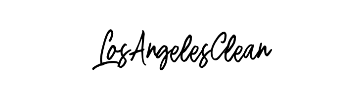 LosAngelesClean  font caratteri gratis
