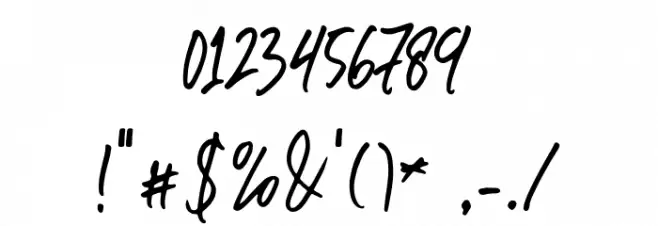 LosAngelesClean Caratteri ALTRI CARATTERI