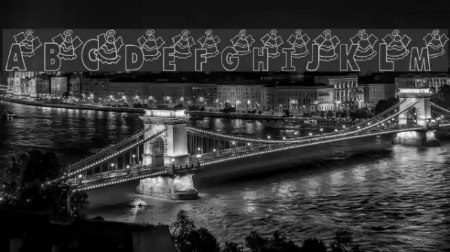 LosAngeles Font examples