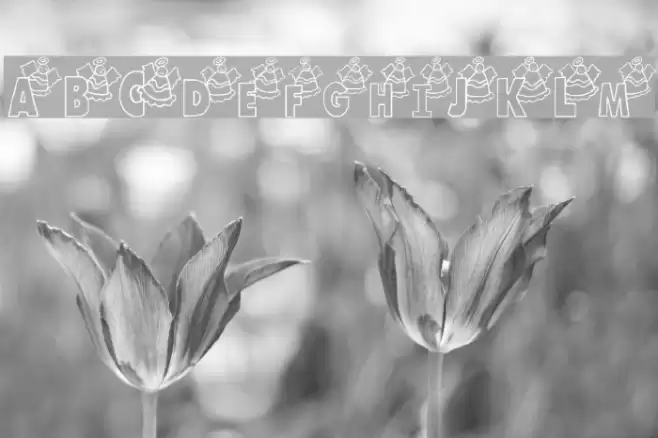 LosAngeles Font examples