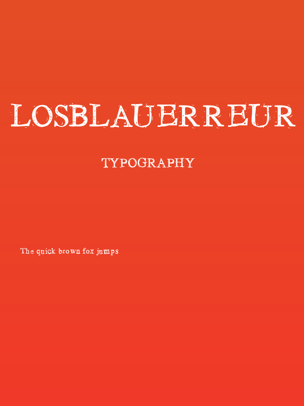 LosBlauErreur Poster