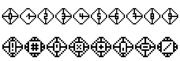 LosPix Font OTHER CHARS