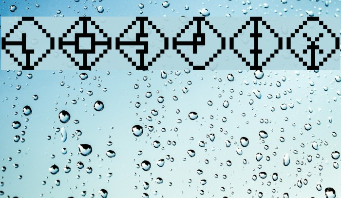 LosPix Font examples