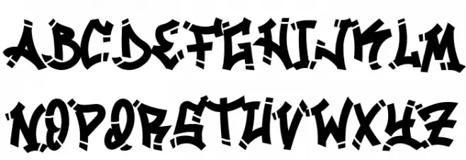 Losdol Schriftart Groß