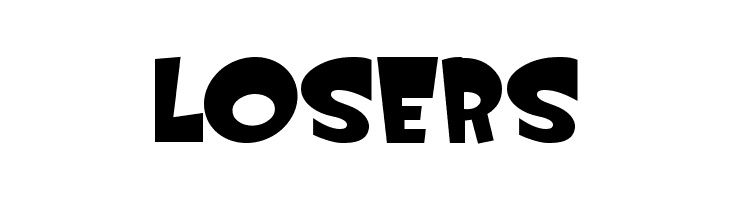 Losers  免费字体下载