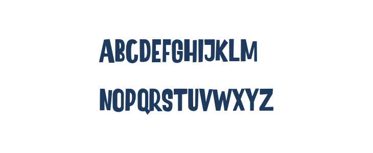 Loskatos Free Regular Lowercase
