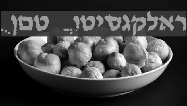 Lost CityRegular Font examples