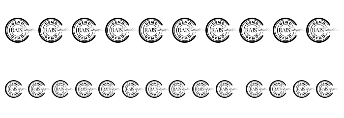Lost Dragon Demo Font OTHER CHARS