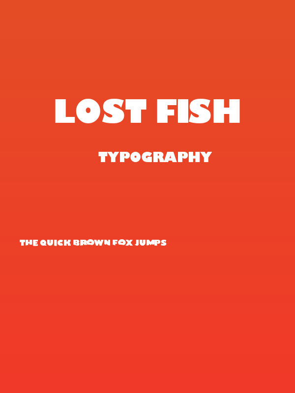 Lost Fish Poster