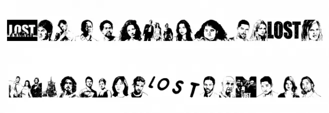 Lost Forever Caratteri MINUSCOLO