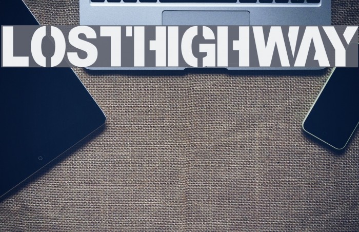 Lost-Highway Font examples