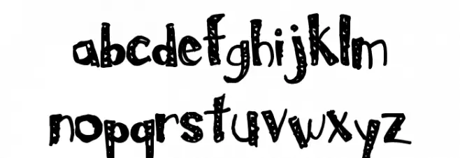 Lost In Lowercase Polices MAJUSCULES