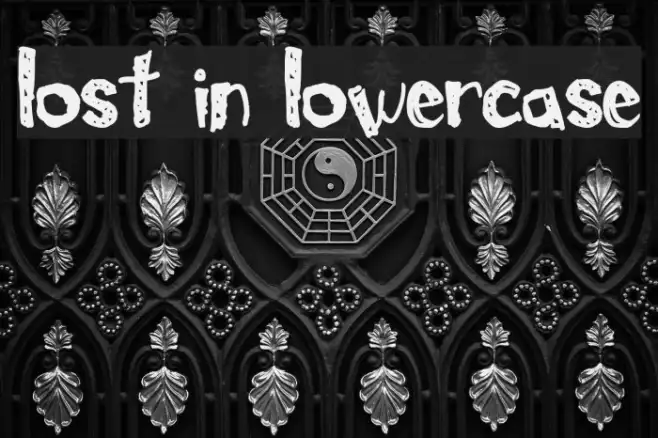 Lost In Lowercase Example 3