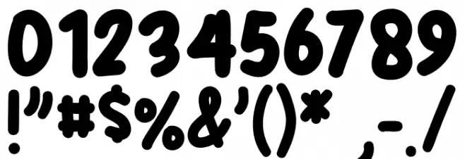 Lost In Space Font OTHER CHARS