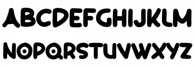 Lost In Space Font LOWERCASE