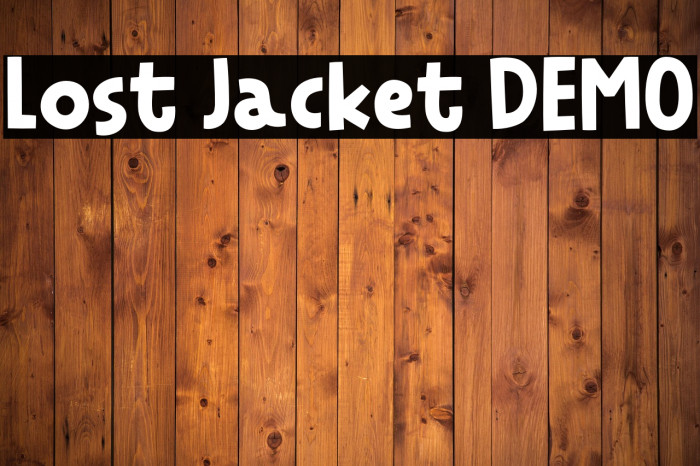 Lost Jacket DEMO Example 1