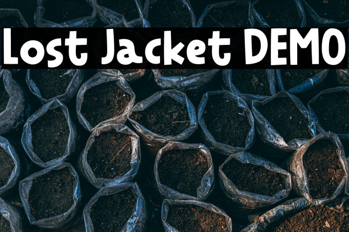 Lost Jacket DEMO Example 2