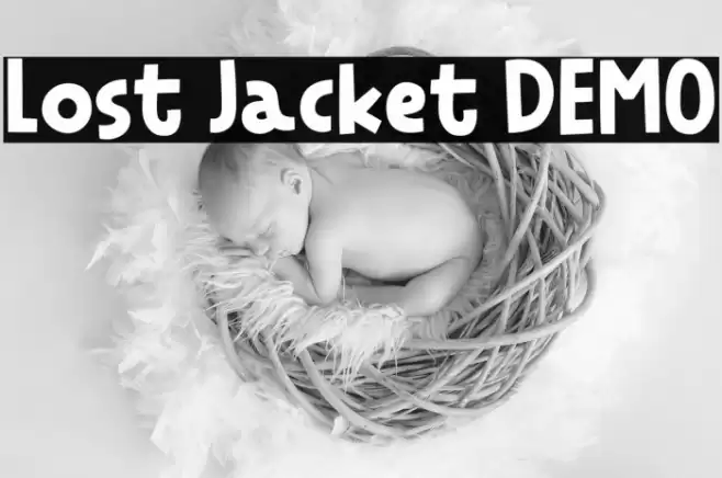 Lost Jacket DEMO Caratteri examples