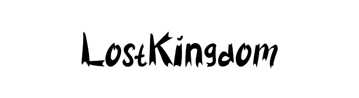 Lost Kingdom  नि: शुल्क फ़ॉन्ट्स डाउनलोड