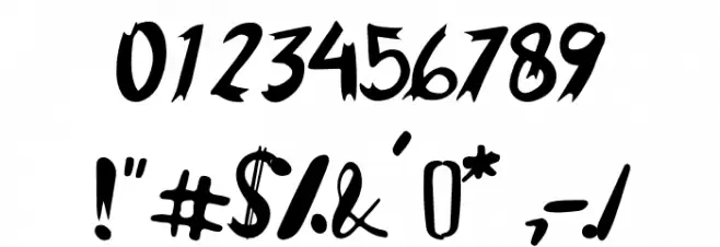 Lost Kingdom Font OTHER CHARS