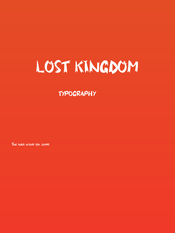 Lost Kingdom Poster