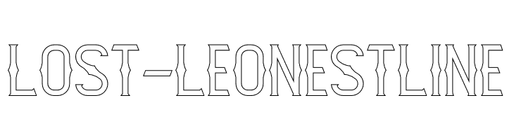 Lost-Leonest Line  免费字体下载