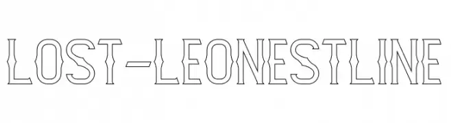 Lost-Leonest Line  baixar fontes gratis
