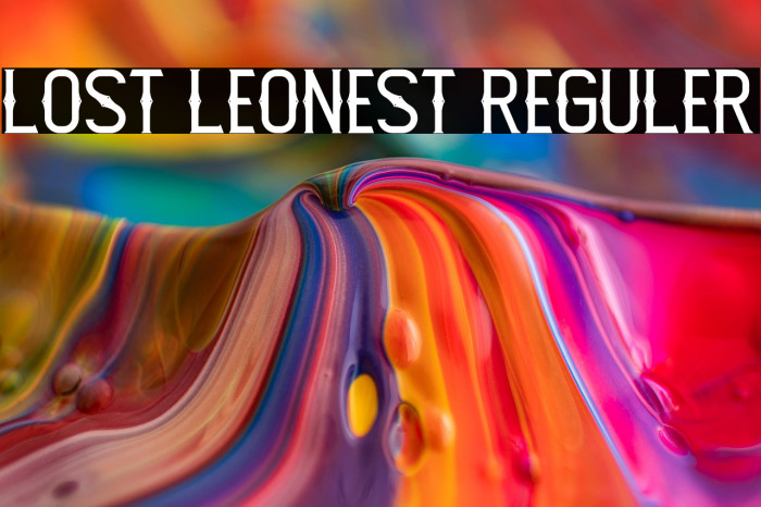 Lost Leonest Reguler Example 2