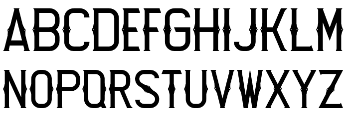 Lost Leonest Reguler Font LOWERCASE
