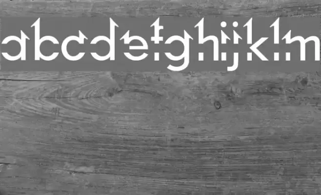 Lost Link Font examples