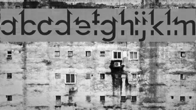 Lost Link Font examples