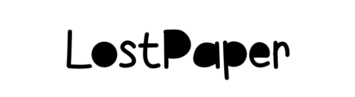 Lost Paper  免费字体下载