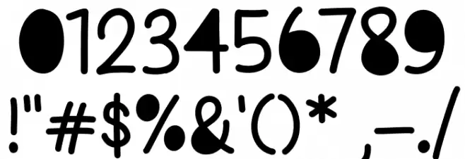 Lost Paper Schriftart Anderer Schreiben