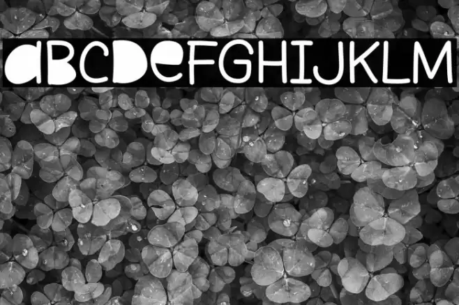 Lost Paper Schriftart examples